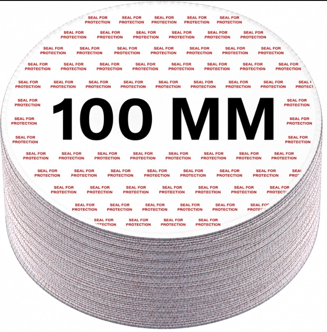 100 mm blister foil seal for pet jar